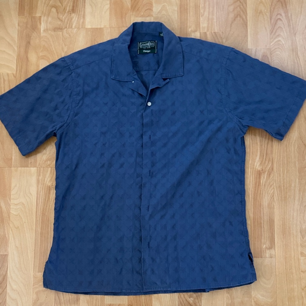 Gitman Vintage short sleeve shirt in medium